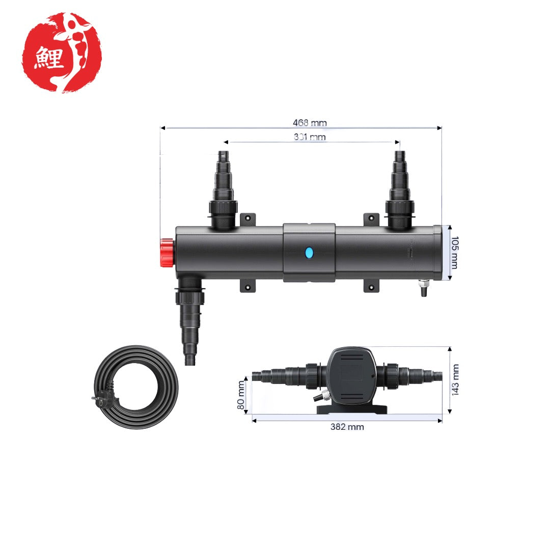 SUNSUN CUV-224 UV-C előszűrő 24 W