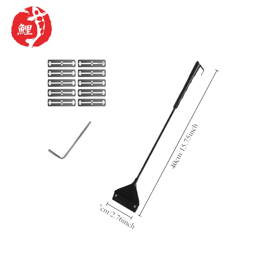 Pengés algakaparó 40 cm (10db cserélhető pengével)