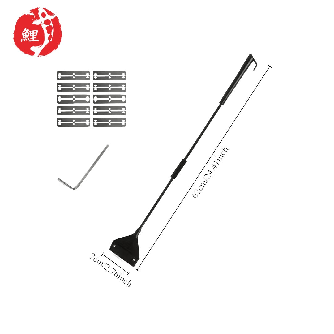 Pengés algakaparó 62 cm (10db cserélhető pengével)