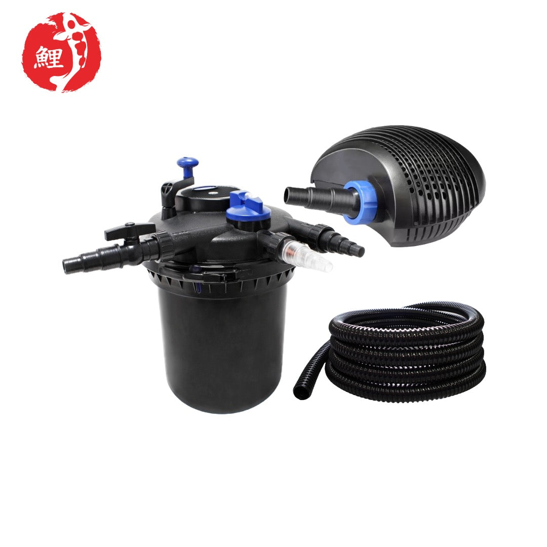 SUNSUN CPF-10000T Nyomásszűrő szett CTF-5800 Szivattyúval és 11W UV-C lámpával