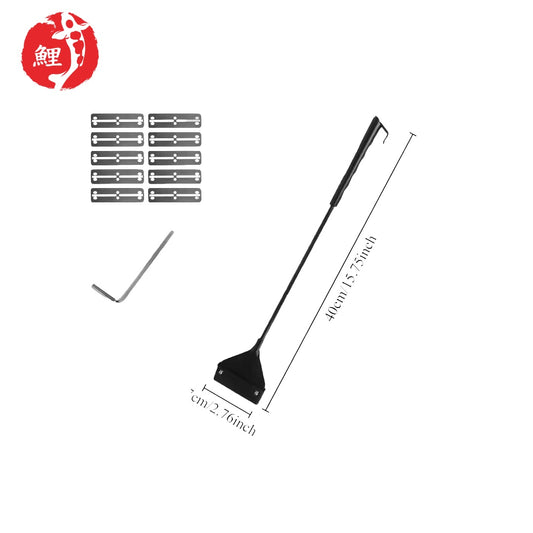 Pengés algakaparó 40 cm  (10db cserélhető pengével)