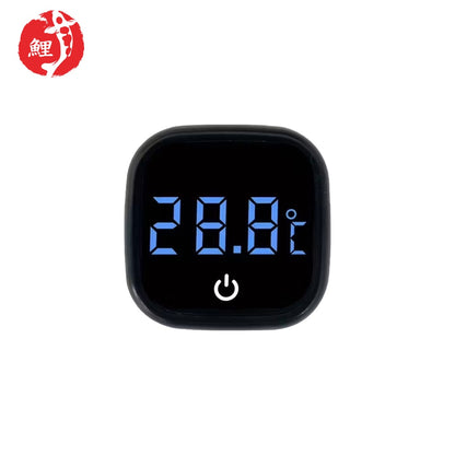 Digitális akváriumi hőmérő – Fekete